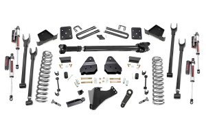 Ford F-250 Super Duty Suspension Lift Kit - Rough Country - 6 Inch Lift + 4-Link + No OVLD + D/S + Vertex - '17-'22 Ford F-250 Super Duty Suspension Lift Kit - Rough Country - 6 Inch Lift + 4-Link + No OVLD + D/S + Vertex - '17-'22